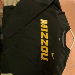 Mizzou Nike Dry-fit Jacket - Large